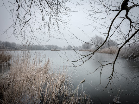 Opfermoor 2018 / Fotografie / Auflage 10 + 2 AP<br />(Der Kultsee in Oderdorla wurde ber 1.000 Jahre intensiv von verschie- denen Kulturen zur Anbetung ihrer Gtter genutzt.)