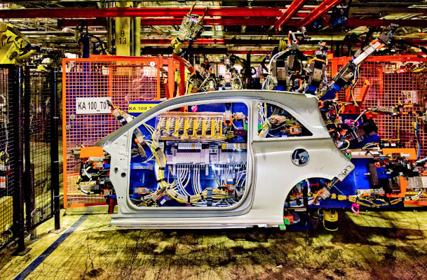 Industrie- und Businessfotografie fr Opelwerke Eisenach.