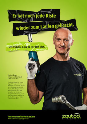 Werbekampagne fr Reifenhndler