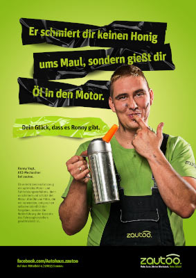 Imagekampagne fr Autowerkstatt
