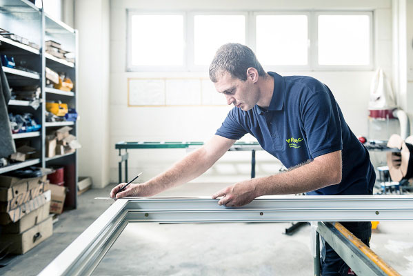 Handwerkerportraits fr Tischlerei in Thringen.